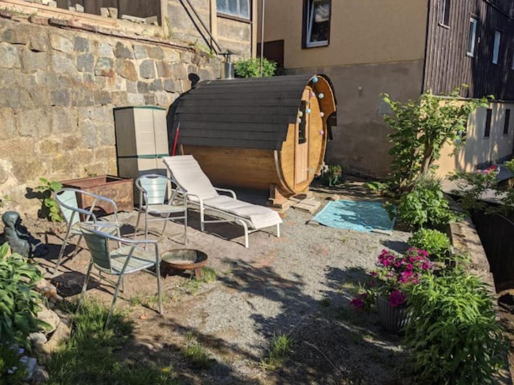 Hw4b - Urlaubsmagie - Zentral Mit Gemeinschaftsgarten, -pool, -sauna & Whirlpool Apartment Sebnitz