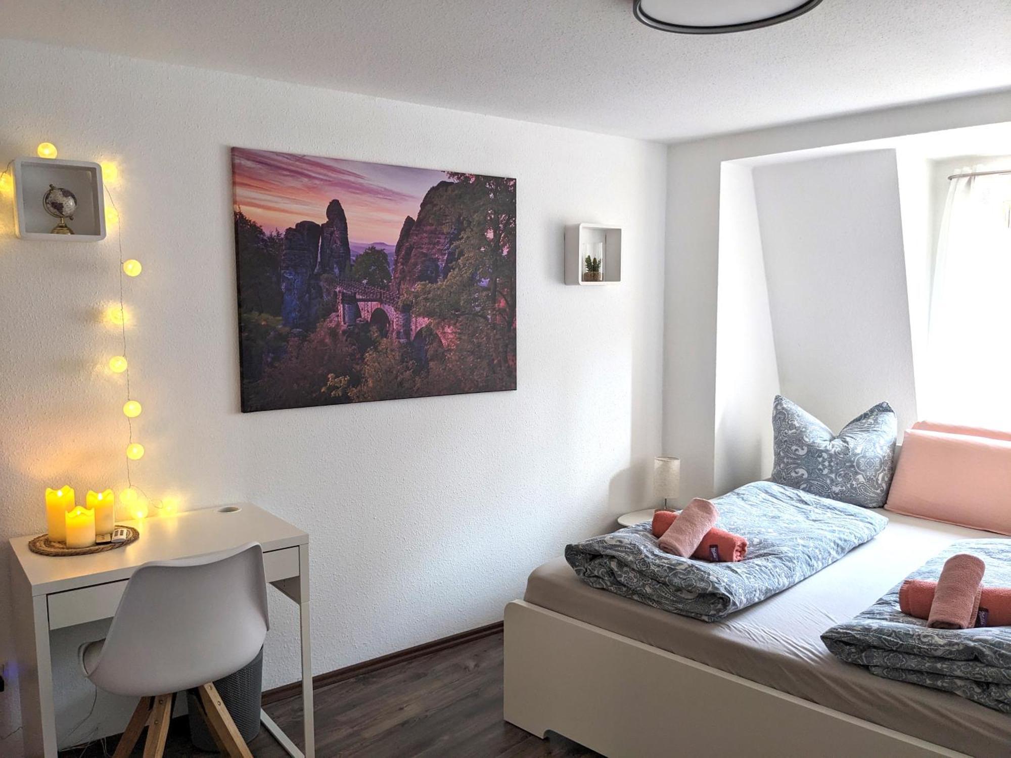 Apartment Hw4b - Urlaubsmagie - Zentral Mit Gemeinschaftsgarten, -pool, -sauna & Whirlpool Sebnitz